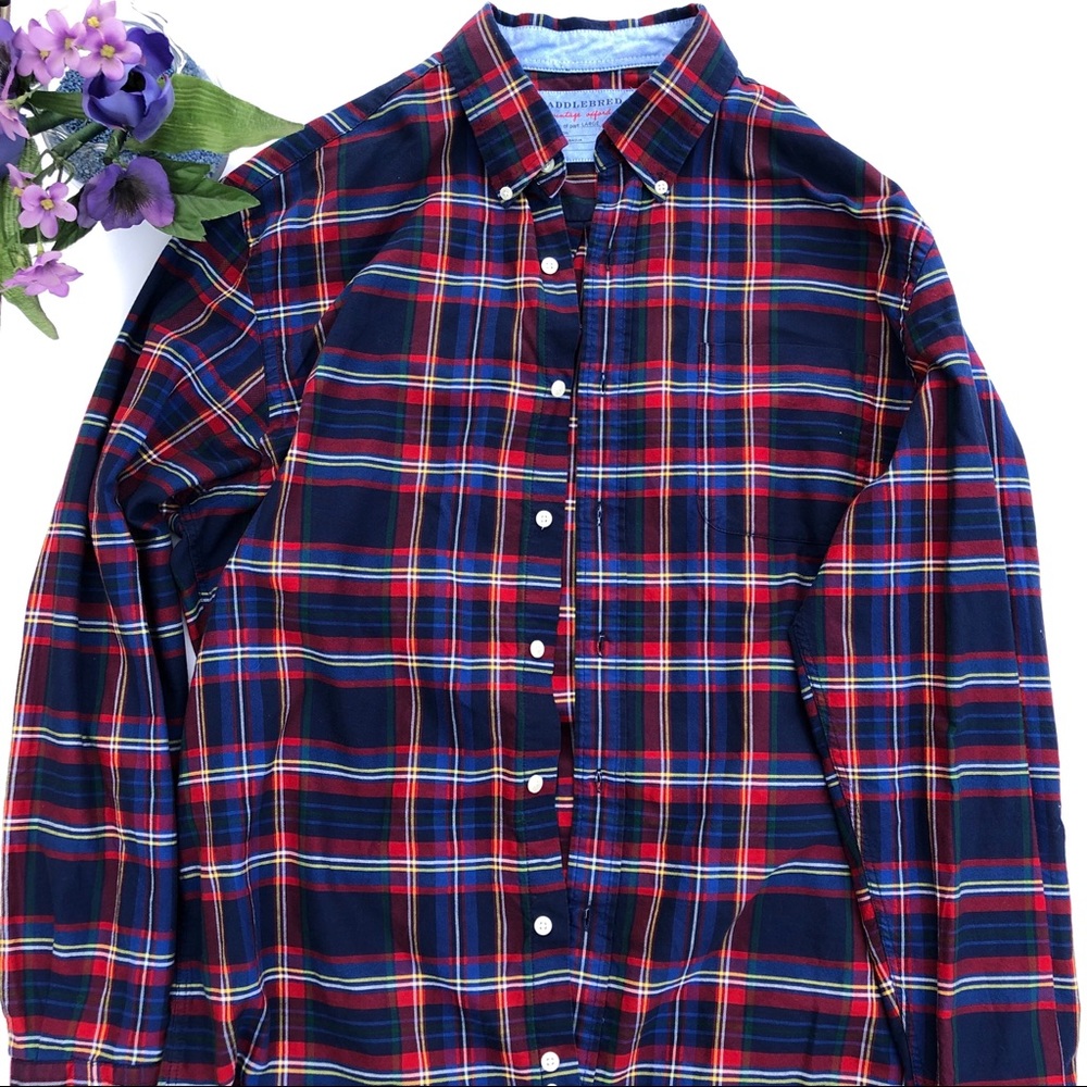 Saddlebred Plaid Button Down Shirt